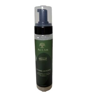 AS I AM Rosemary Mint Styling Mousse ( 8oz / 237 ml ) All Natural Mousse
